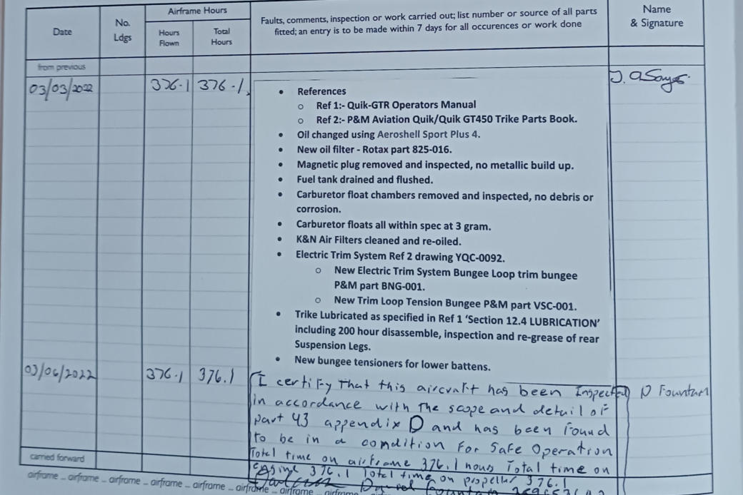 P&M Quik GTR Trike at Blairsville GA